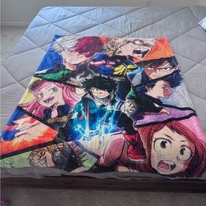 Anime Character Fleece Blanket
